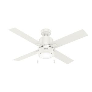 Hunter - 51744 - 52" Ceiling Fan - Beck - Fresh White