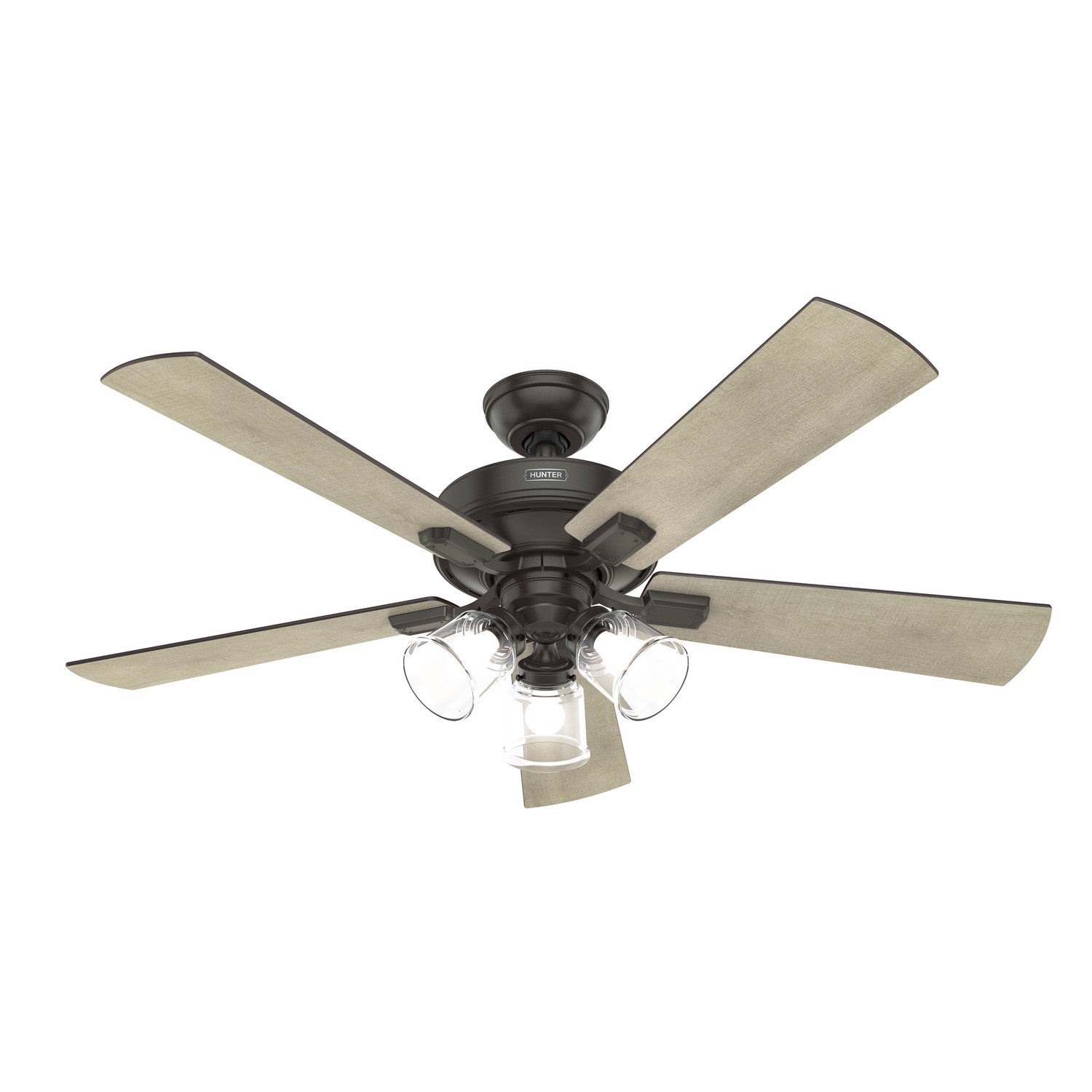 Hunter - 51856 - 52" Ceiling Fan - Crestfield - Noble Bronze