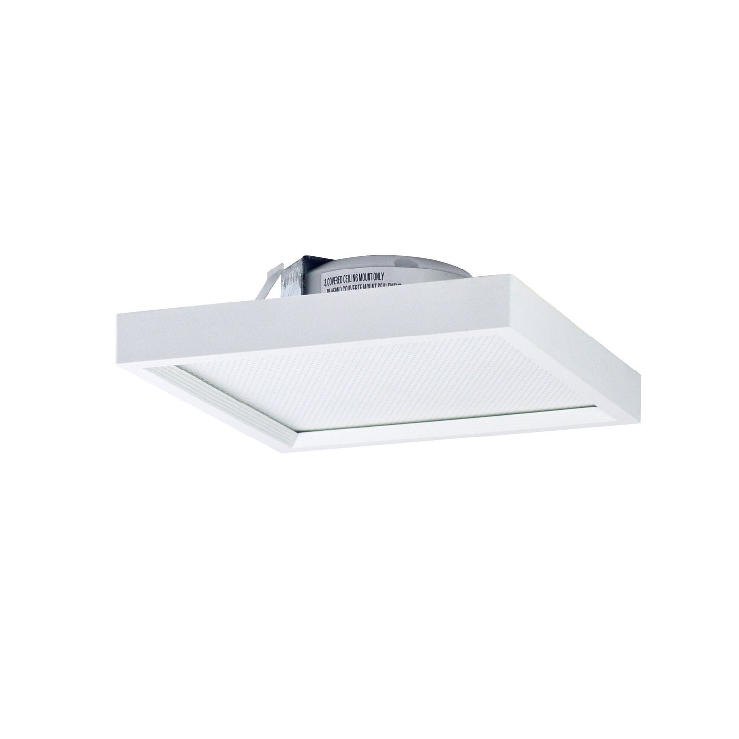 Nora Lighting - NLOS-S42L27WW - 4" Square LED Reg Edge-Lit Sur - LED Surf - White