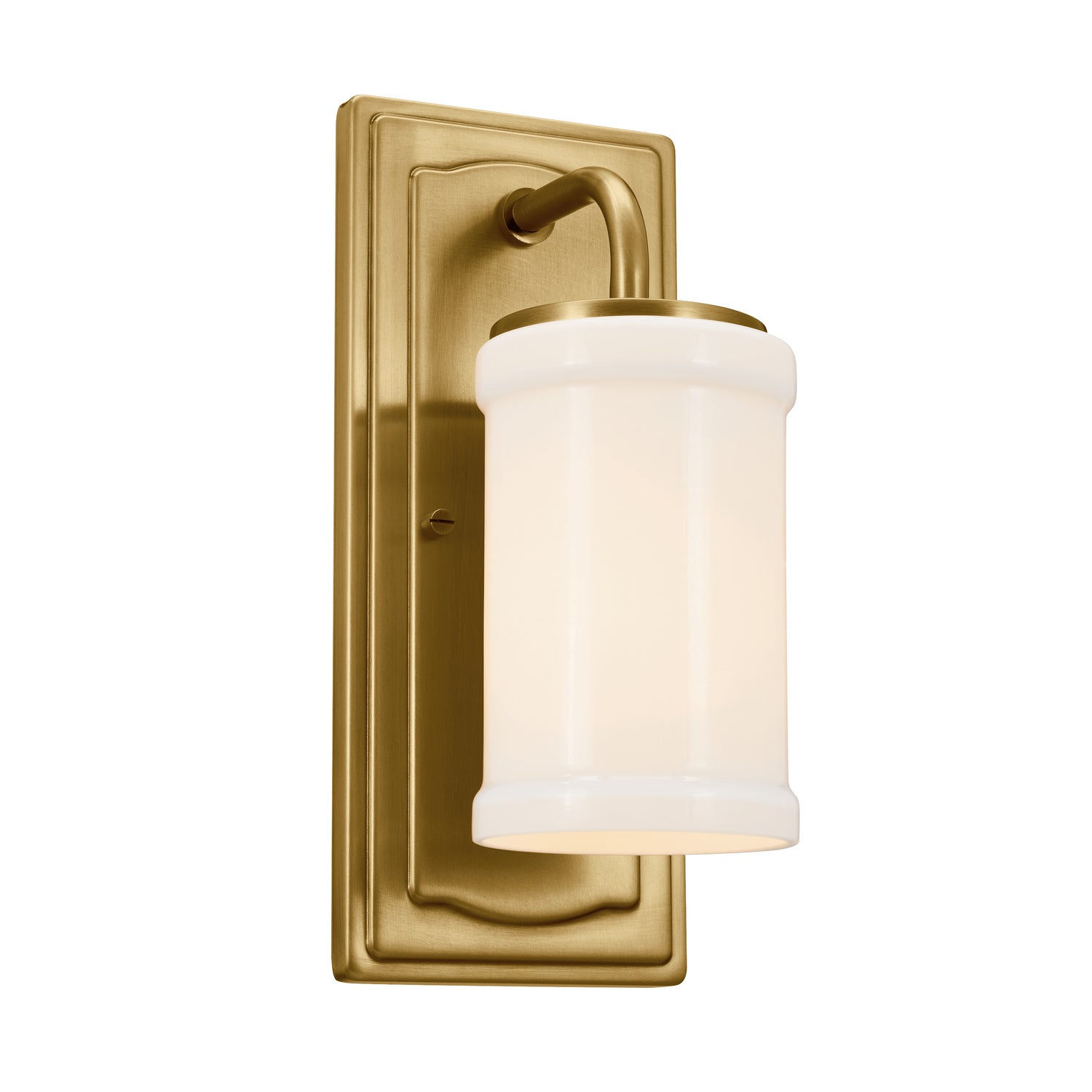 Kichler - 52454NBR - One Light Wall Sconce - Vetivene - Natural Brass