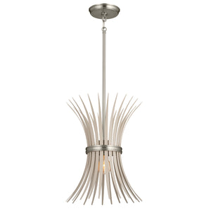 Kichler - 52460NI - One Light Pendant - Baile - Brushed Nickel