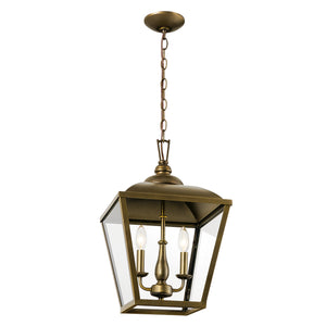 Kichler - 52474CHZ - Two Light Pendant - Dame - Character Bronze