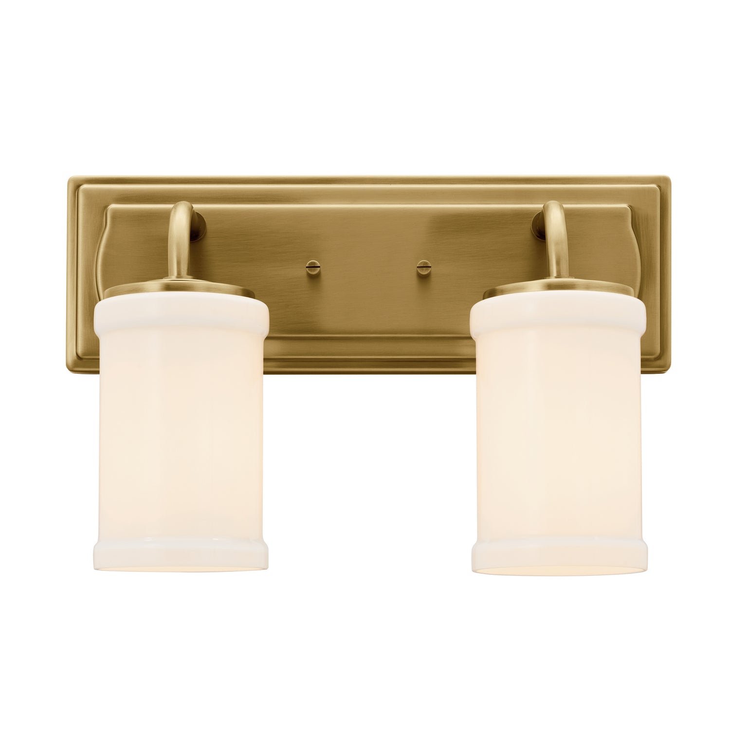 Kichler - 55130NBR - Two Light Bath - Vetivene - Natural Brass