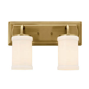 Kichler - 55130NBR - Two Light Bath - Vetivene - Natural Brass