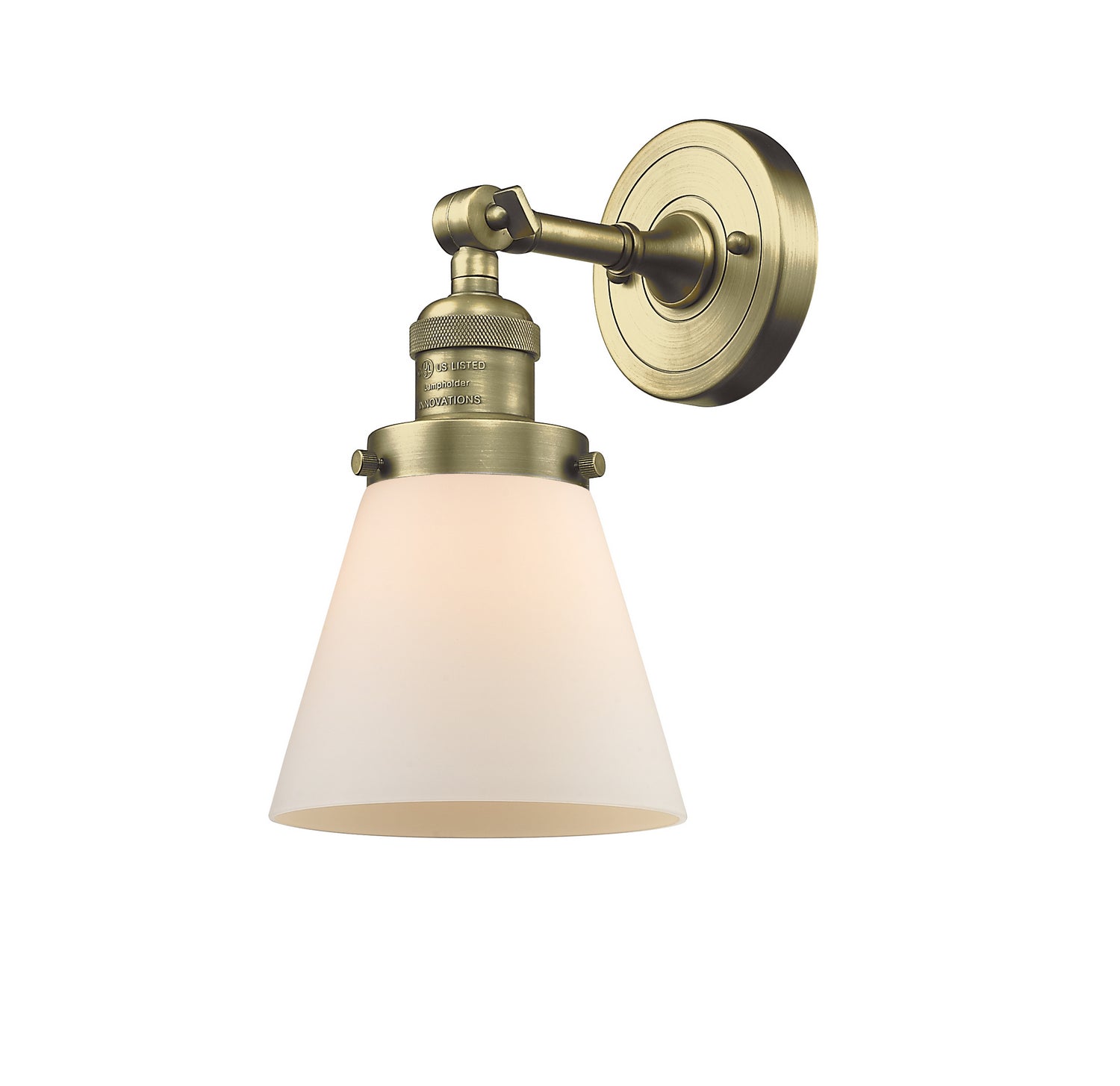 Innovations - 203-AB-G61-LED - LED Wall Sconce - Franklin Restoration - Antique Brass