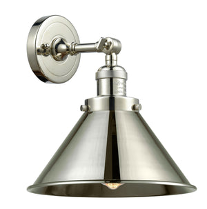 Innovations - 203-PN-M10-PN - One Light Wall Sconce - Franklin Restoration - Polished Nickel