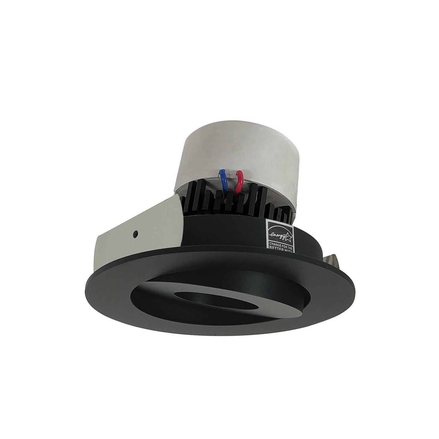 Nora Lighting - NPR-4RG30XBB - Adjustable Trim - LED Pearl - Black