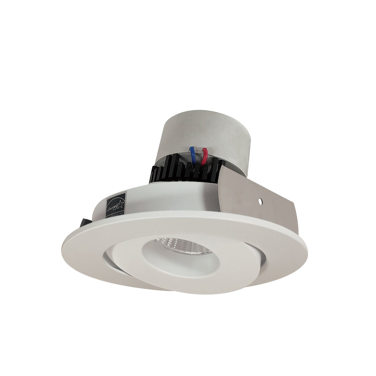 Nora Lighting - NPR-4RG30XWW - Adjustable Trim - LED Pearl - White