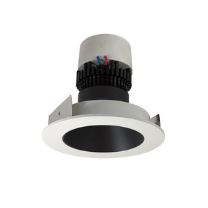 Nora Lighting - NPR-4RNDC27XBW - Recessed - LED Pearl - Black Reflector / White Flange