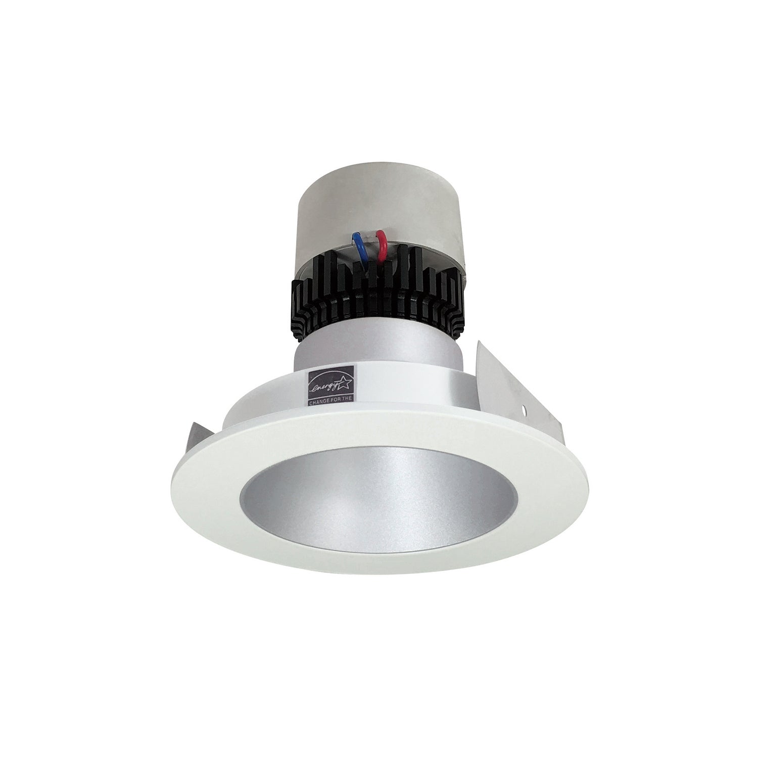 Nora Lighting - NPR-4RNDC40XHW - Recessed - LED Pearl - Haze Reflector / White Flange