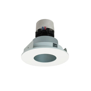 Nora Lighting - NPR-4RPH30XHZMPW - Recessed - LED Pearl - Haze Pinhole / Matte Powder White Flange