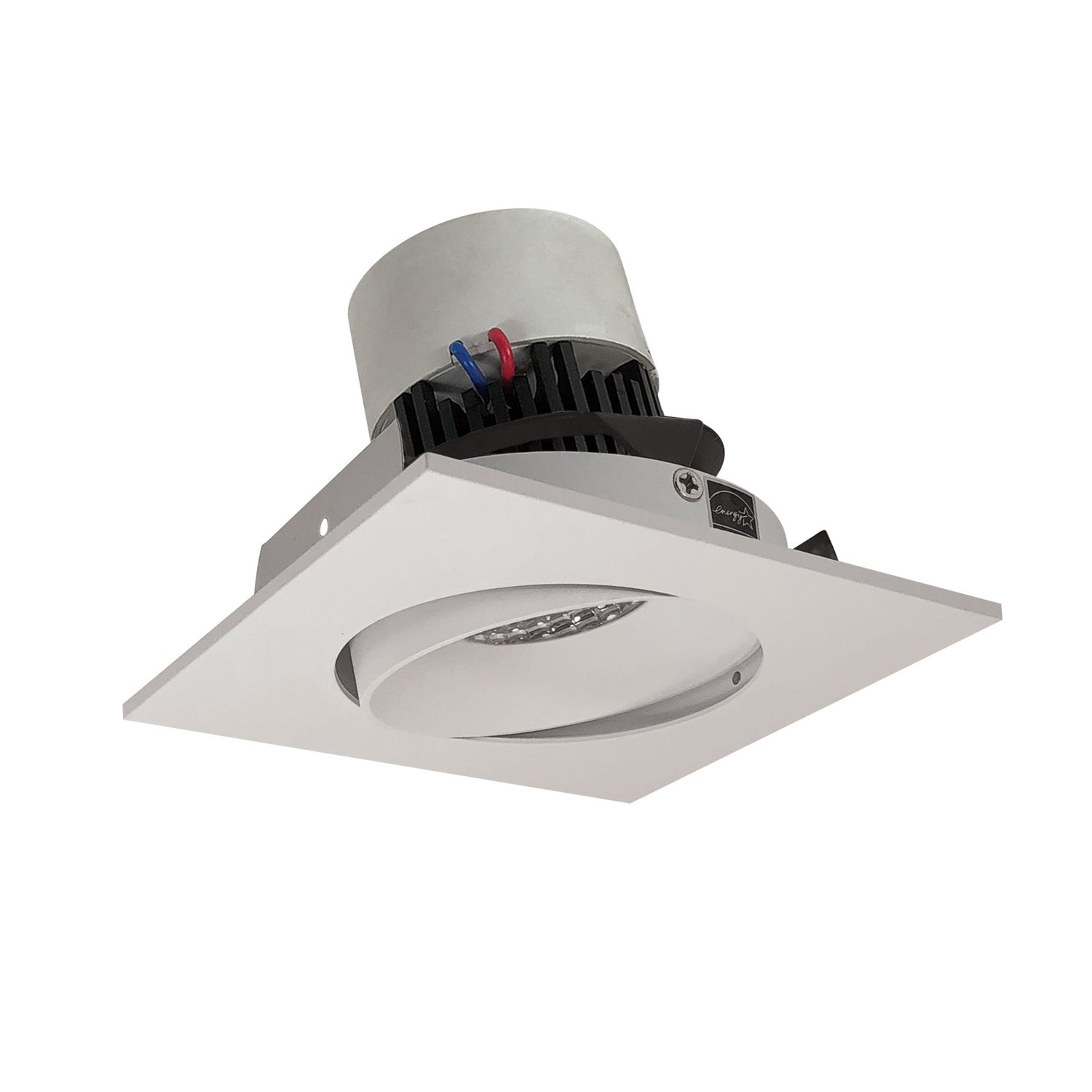 Nora Lighting - NPR-4SC27XWW - Adjustable Trim - LED Pearl - White Reflector / White Flange