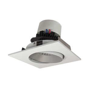 Nora Lighting - NPR-4SC30XHW - Adjustable Trim - LED Pearl - Haze Reflector / White Flange