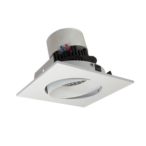 Nora Lighting - NPR-4SC30XMPW - Adjustable Trim - LED Pearl - Matte Powder White Reflector / Matte Powder White Flange