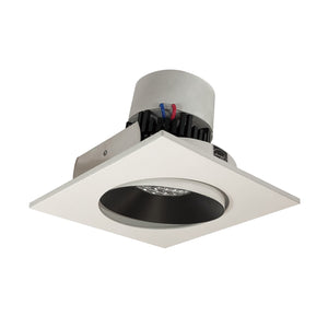 Nora Lighting - NPR-4SC35XBW - Adjustable Trim - LED Pearl - Black Reflector / White Flange