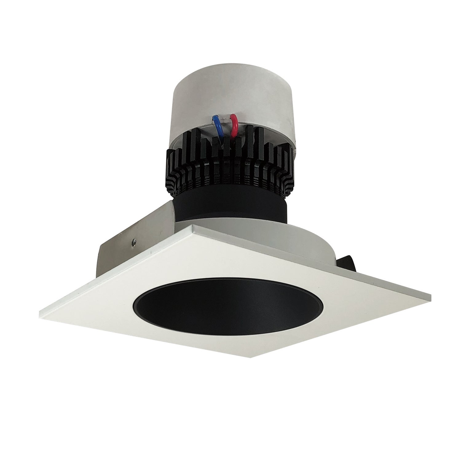 Nora Lighting - NPR-4SNDC27XBW - Recessed - LED Pearl - Black Reflector / White Flange