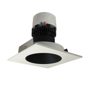 Nora Lighting - NPR-4SNDC27XBW - Recessed - LED Pearl - Black Reflector / White Flange