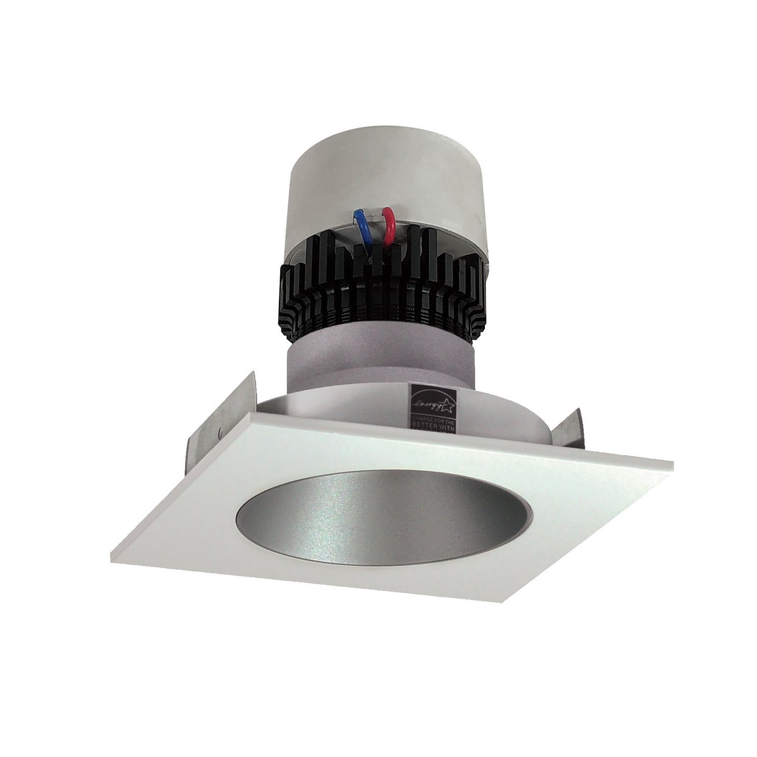 Nora Lighting - NPR-4SNDC27XHW - Recessed - LED Pearl - Haze Reflector / White Flange