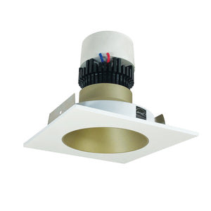 Nora Lighting - NPR-4SNDC40XCHMPW - Recessed - LED Pearl - Champagne Haze Reflector / Matte Powder White Flange