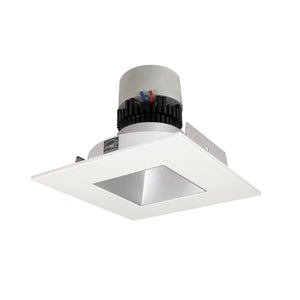 Nora Lighting - NPR-4SNDSQ27XHW - Recessed - LED Pearl - Haze Reflector / White Flange