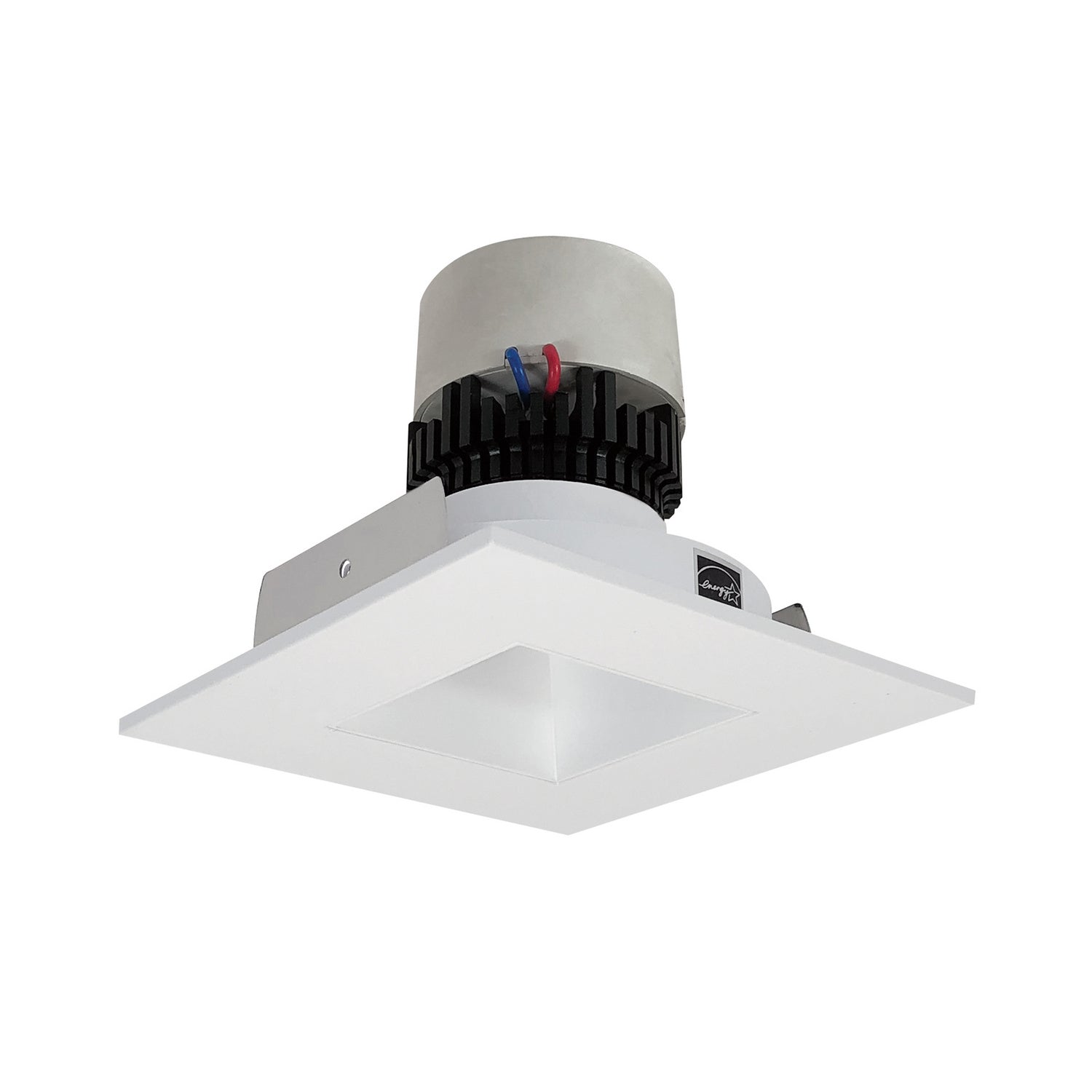 Nora Lighting - NPR-4SNDSQ27XMPW - Recessed - LED Pearl - Matte Powder White Reflector / Matte Powder White Flange