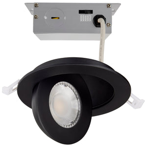 Satco - S11842 - LED Downlight - Black