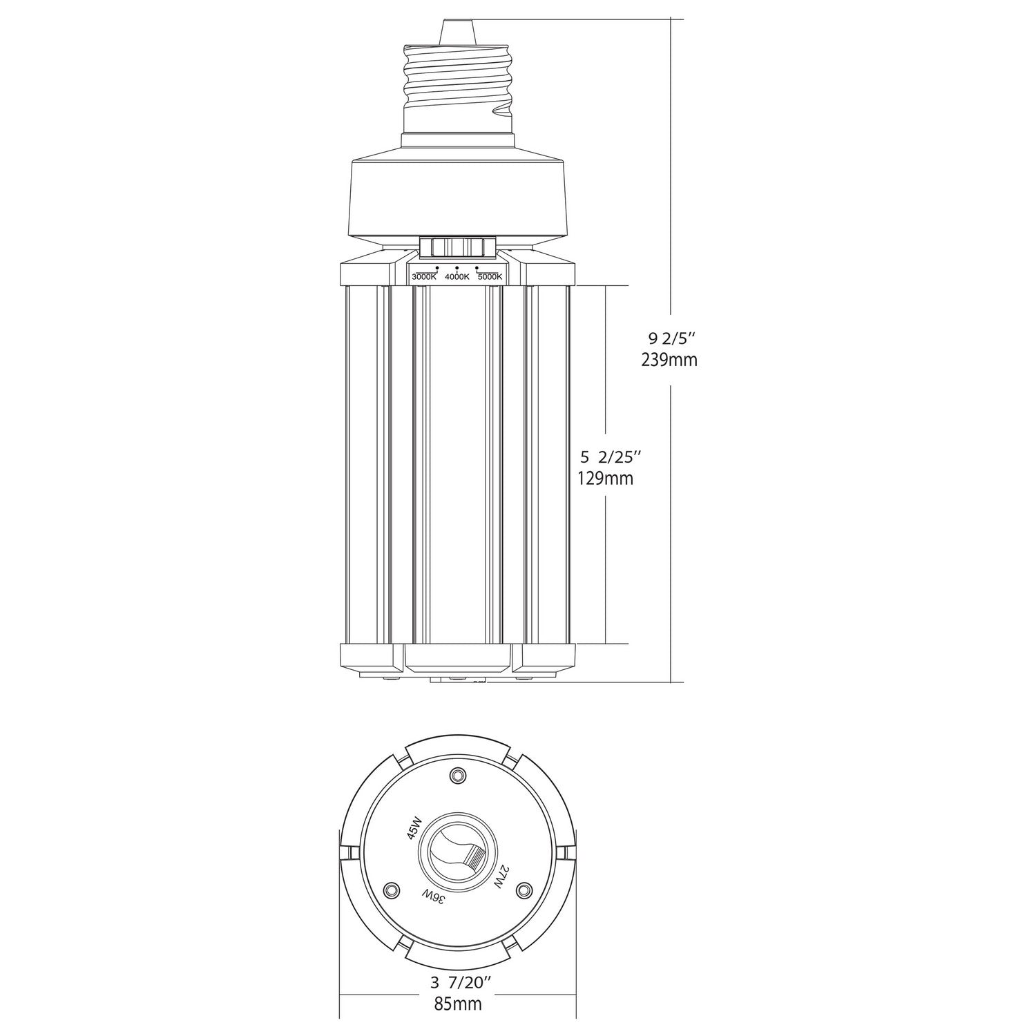 Satco - S23141 - Light Bulb - White