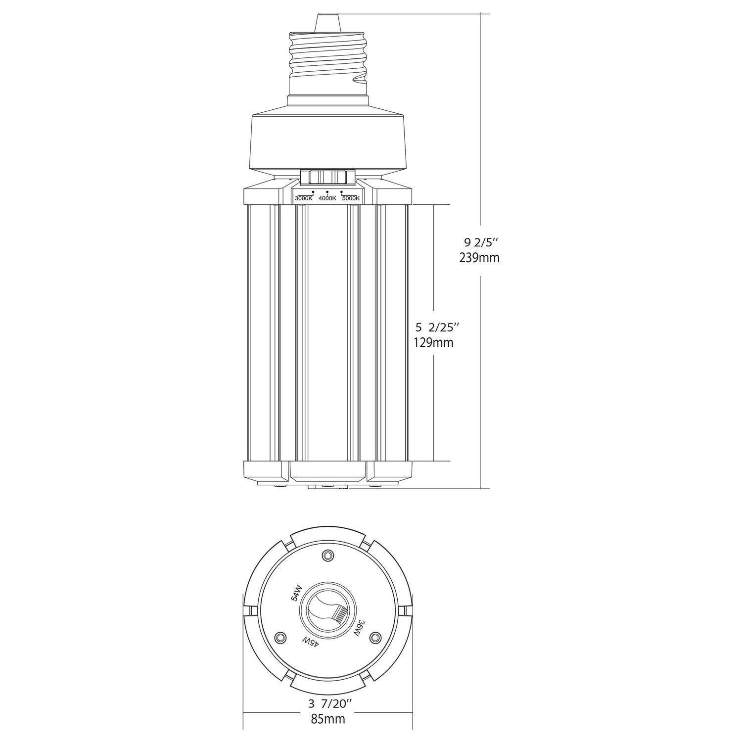 Satco - S23142 - Light Bulb - White