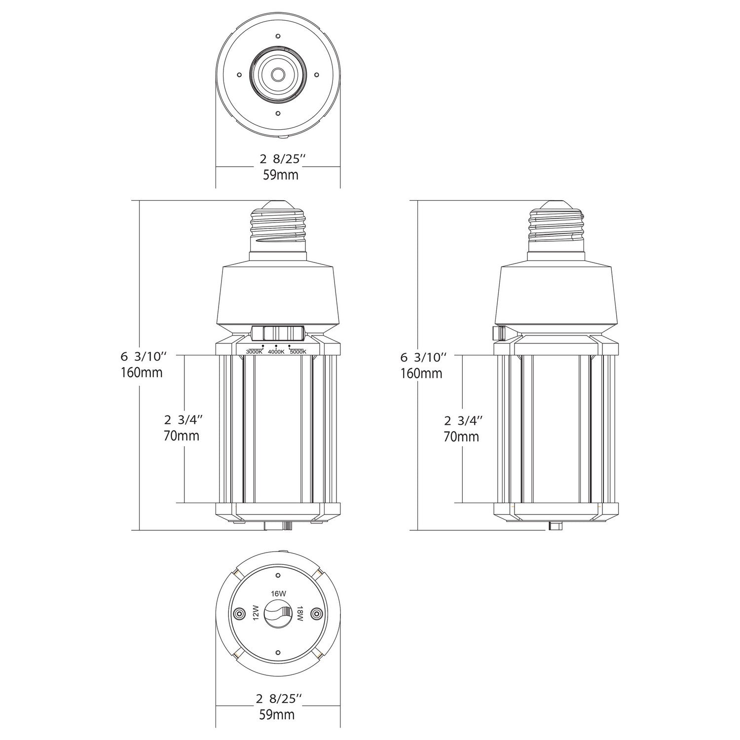 Satco - S23146 - Light Bulb - White