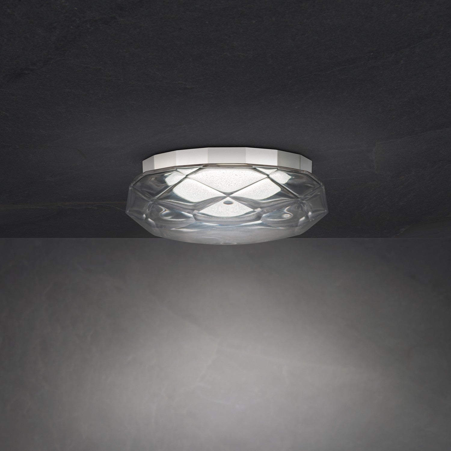Schonbek Beyond - BFM12213-PN - LED Flush Mount - Carat - Polished Nickel