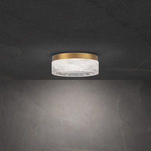 Schonbek Beyond - BFM61208-AB - LED Flush Mount - Melange - Aged Brass