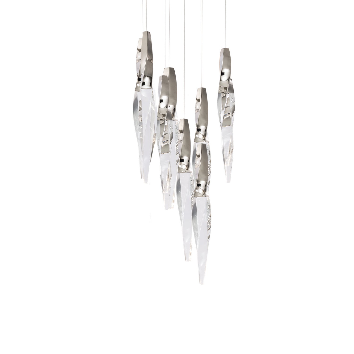 Schonbek Beyond - BPD13209-PN - LED Pendant - Kindjal - Polished Nickel