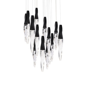 Schonbek Beyond - BPD13215-BK - LED Pendant - Kindjal - Black