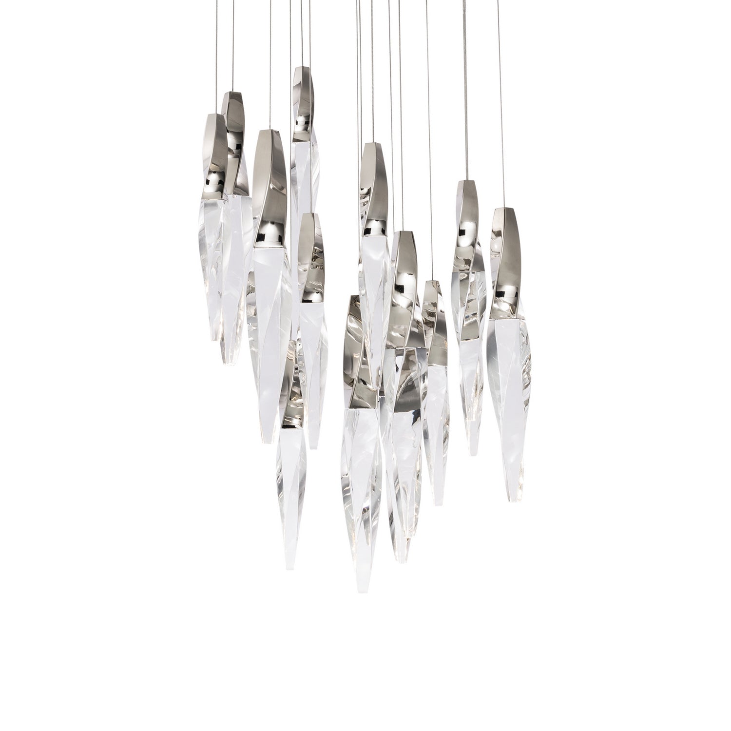 Schonbek Beyond - BPD13215-PN - LED Pendant - Kindjal - Polished Nickel