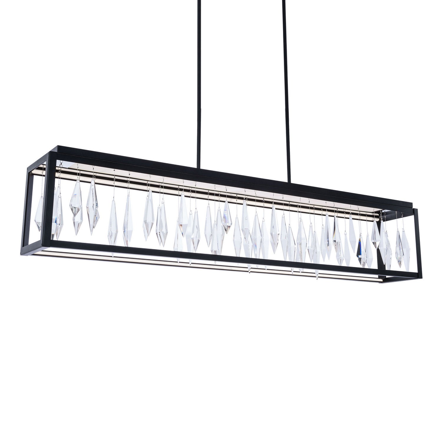 Schonbek Beyond - BPD16254-BK - LED Linear Pendant - Mirage - Black