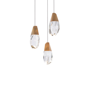 Schonbek Beyond - BPD20203O-AB - LED Pendant - Martini - Aged Brass