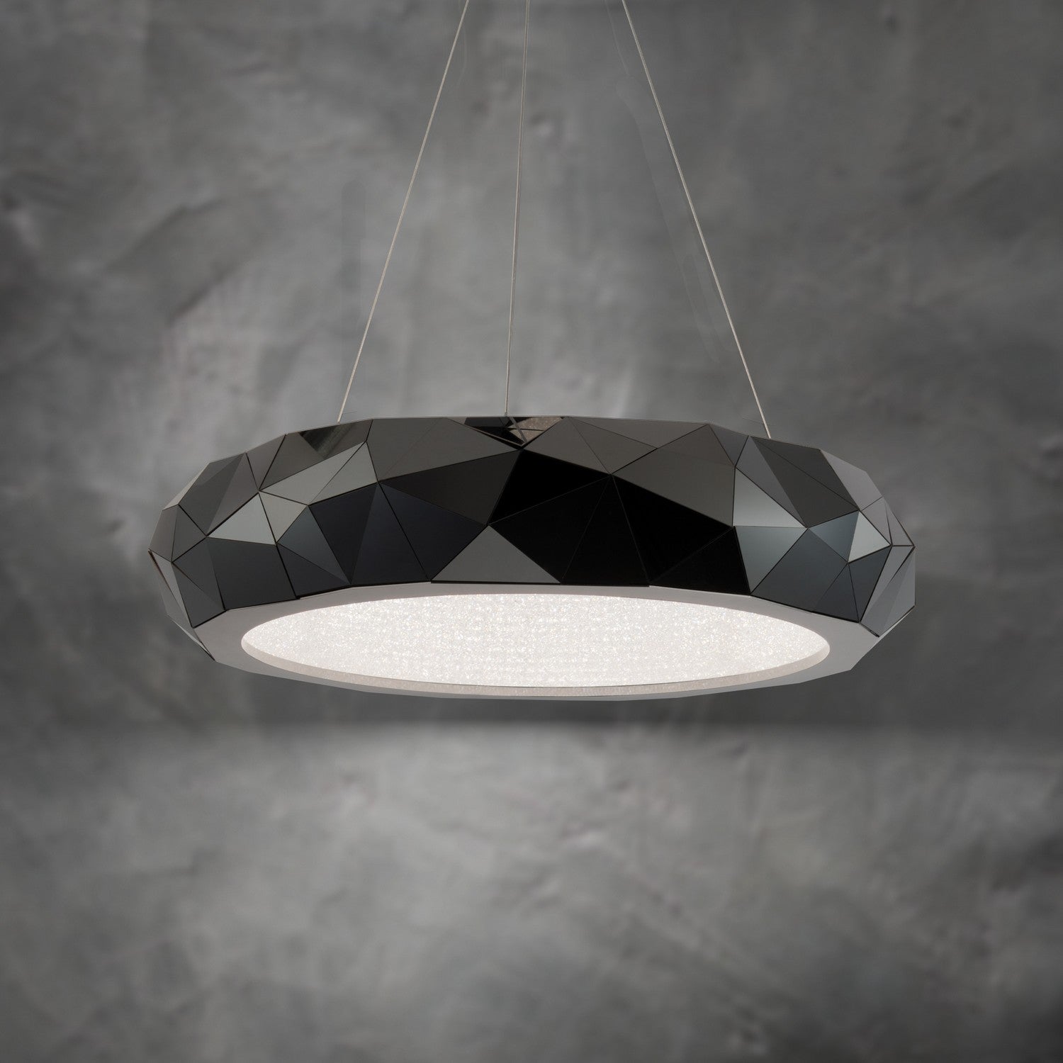 Schonbek Beyond - BPD30230-BS - LED Pendant - Mosaic - Black Polished Stainless Steel