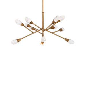 Schonbek Beyond - BPD32232-AB - LED Pendant - Synapse - Aged Brass