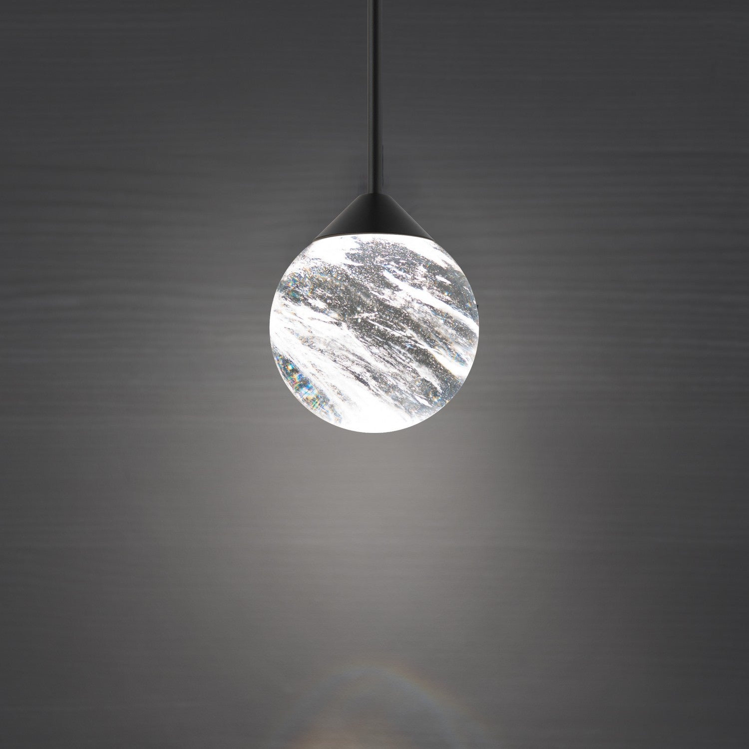 Schonbek Beyond - BPD40206-BK - LED Mini Pendant - Quest - Black