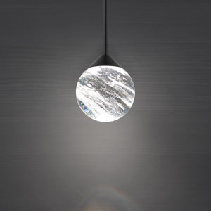 Schonbek Beyond - BPD40206-BK - LED Mini Pendant - Quest - Black