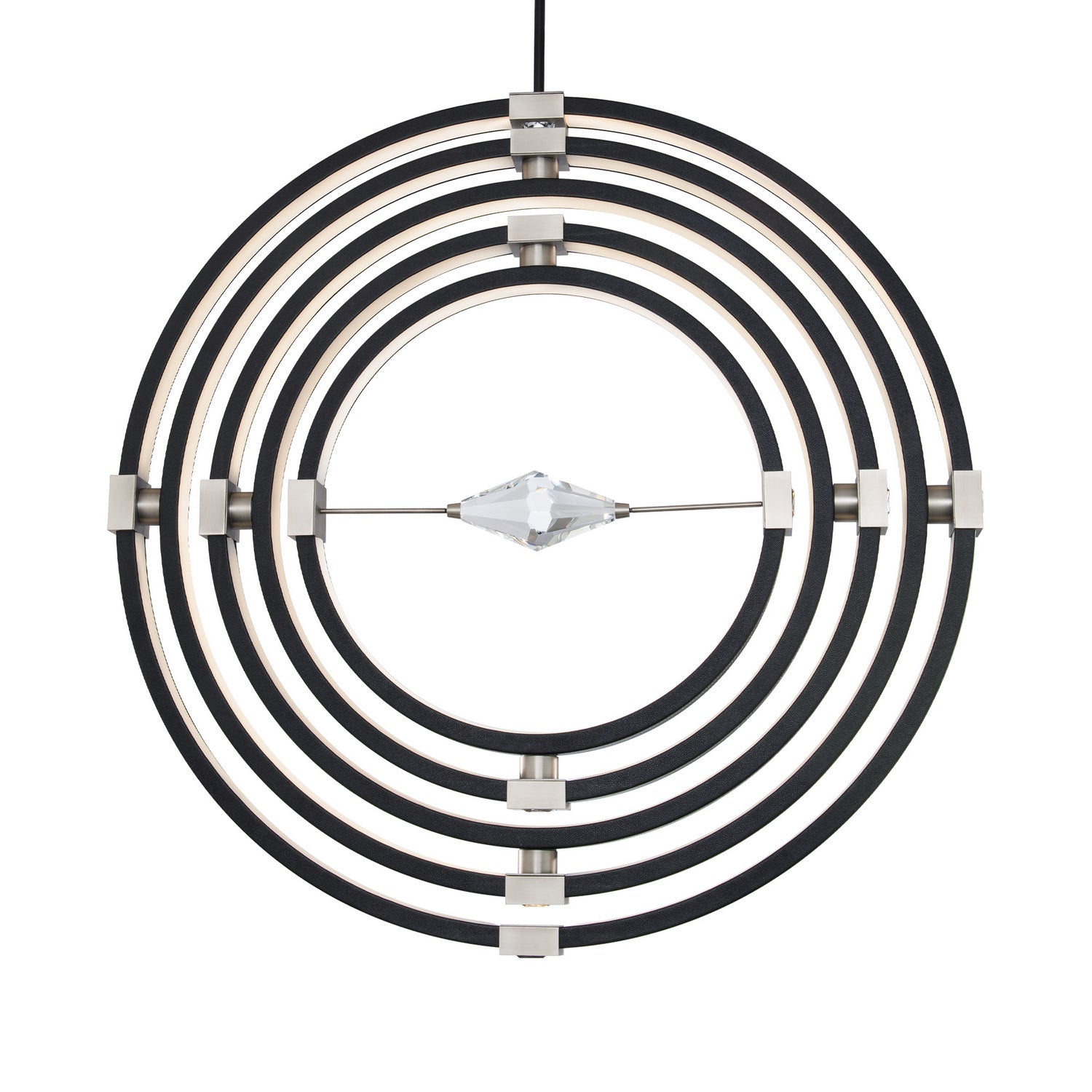 Schonbek Beyond - BPD45236-BK/BN - LED Pendant - Atomic - Brushed Nickel