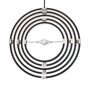 Schonbek Beyond - BPD45236-BK/BN - LED Pendant - Atomic - Brushed Nickel