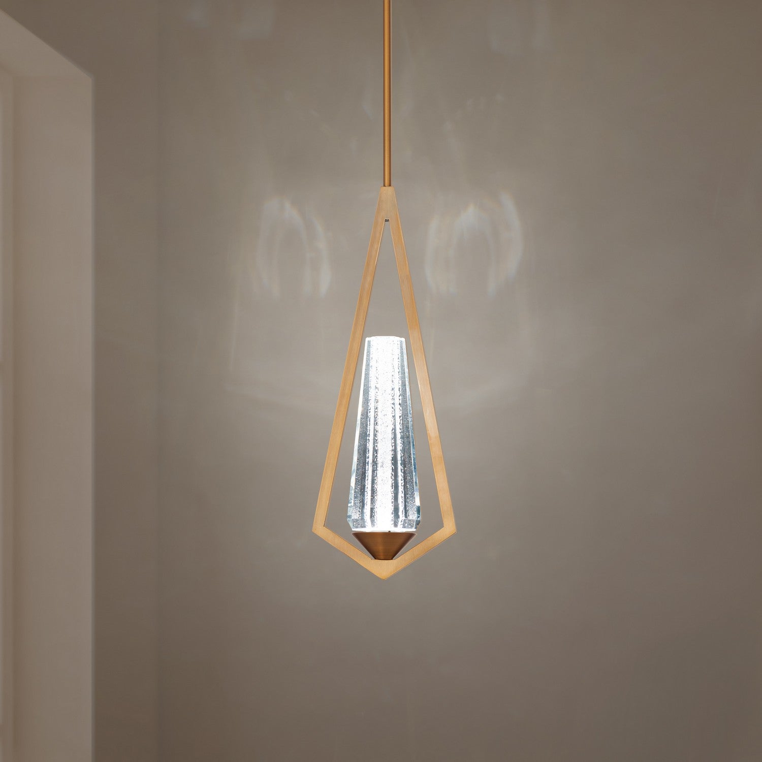 Schonbek Beyond - BPD66218-AB - LED Mini Pendant - Devotion - Aged Brass