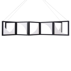 Schonbek Beyond - BPD94261-BK - LED Linear Pendant - Luna - Black