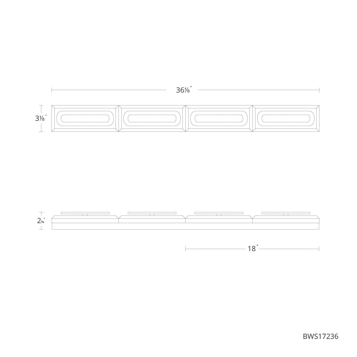 Schonbek Beyond - BWS17236-PN - LED Bath Vanity - Soiree - Polished Nickel