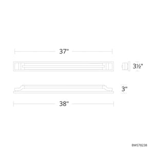 Schonbek Beyond - BWS78238-BN - LED Bath Vanity - Aberdeen - Brushed Nickel