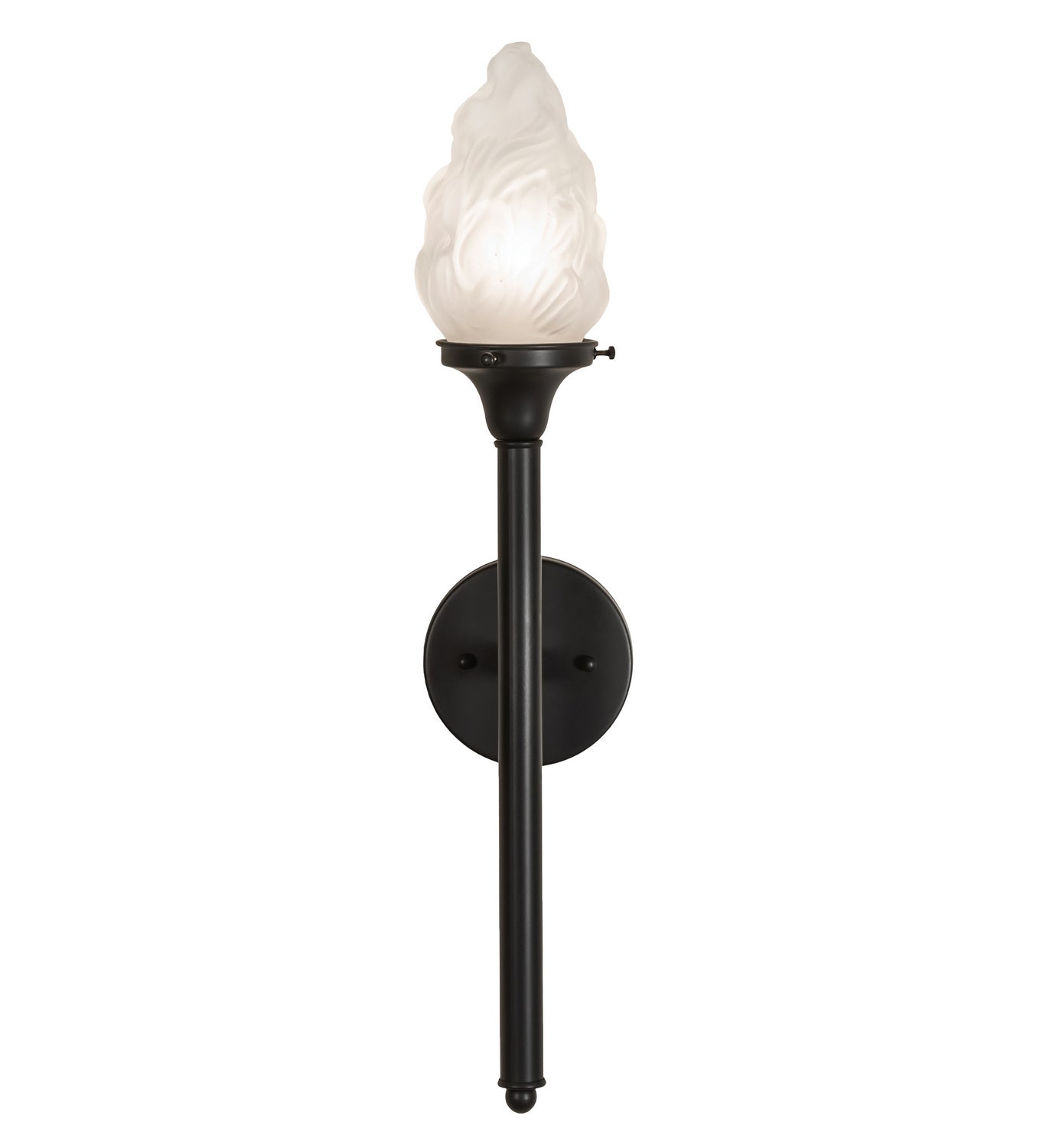 Meyda Tiffany - 246580 - One Light Wall Sconce - Rhodes - Solar Black