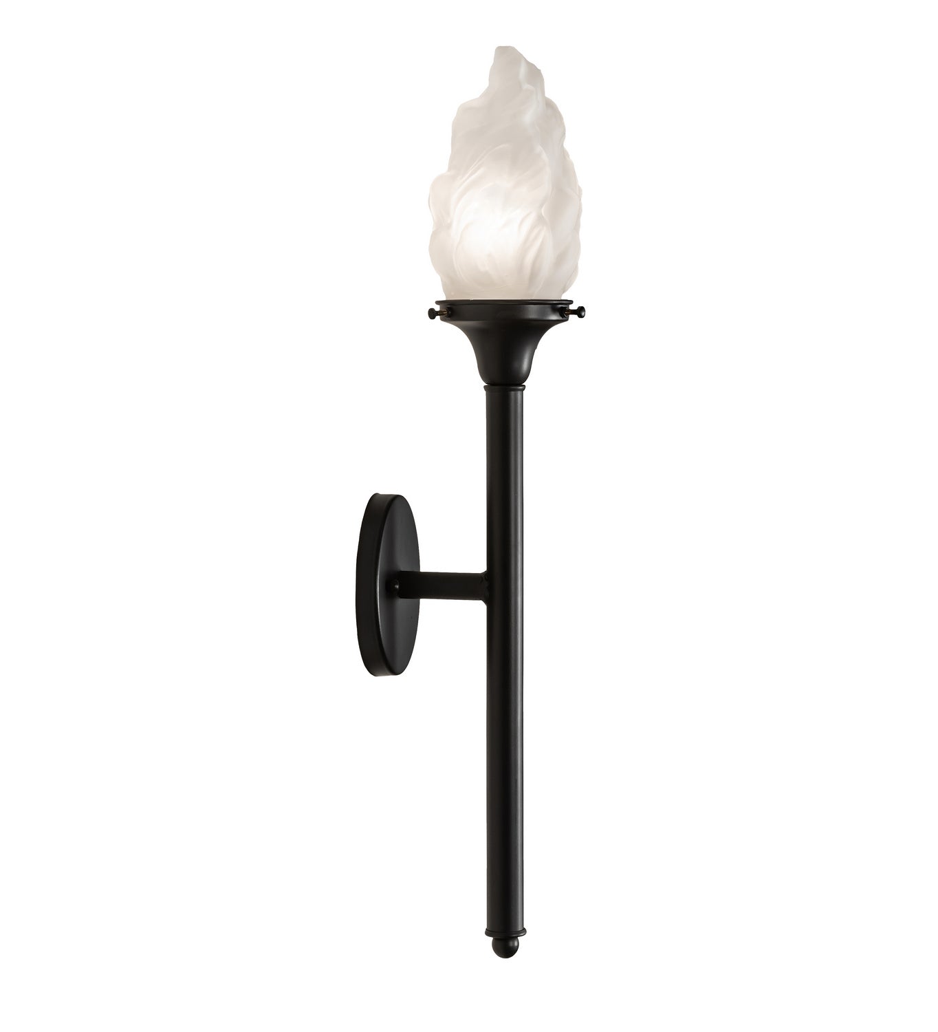 Meyda Tiffany - 246580 - One Light Wall Sconce - Rhodes - Solar Black