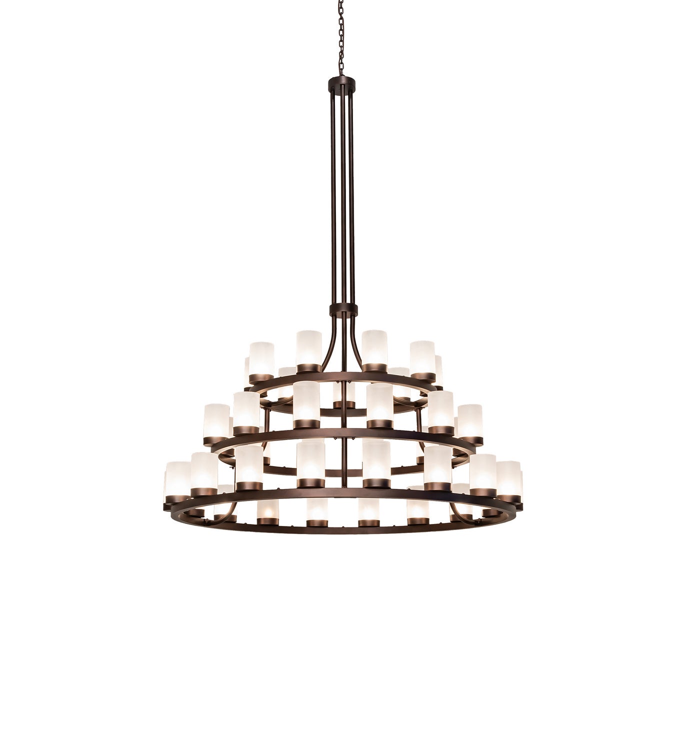 Meyda Tiffany - 247337 - 39 Light Chandelier - Loxley - Mahogany Bronze