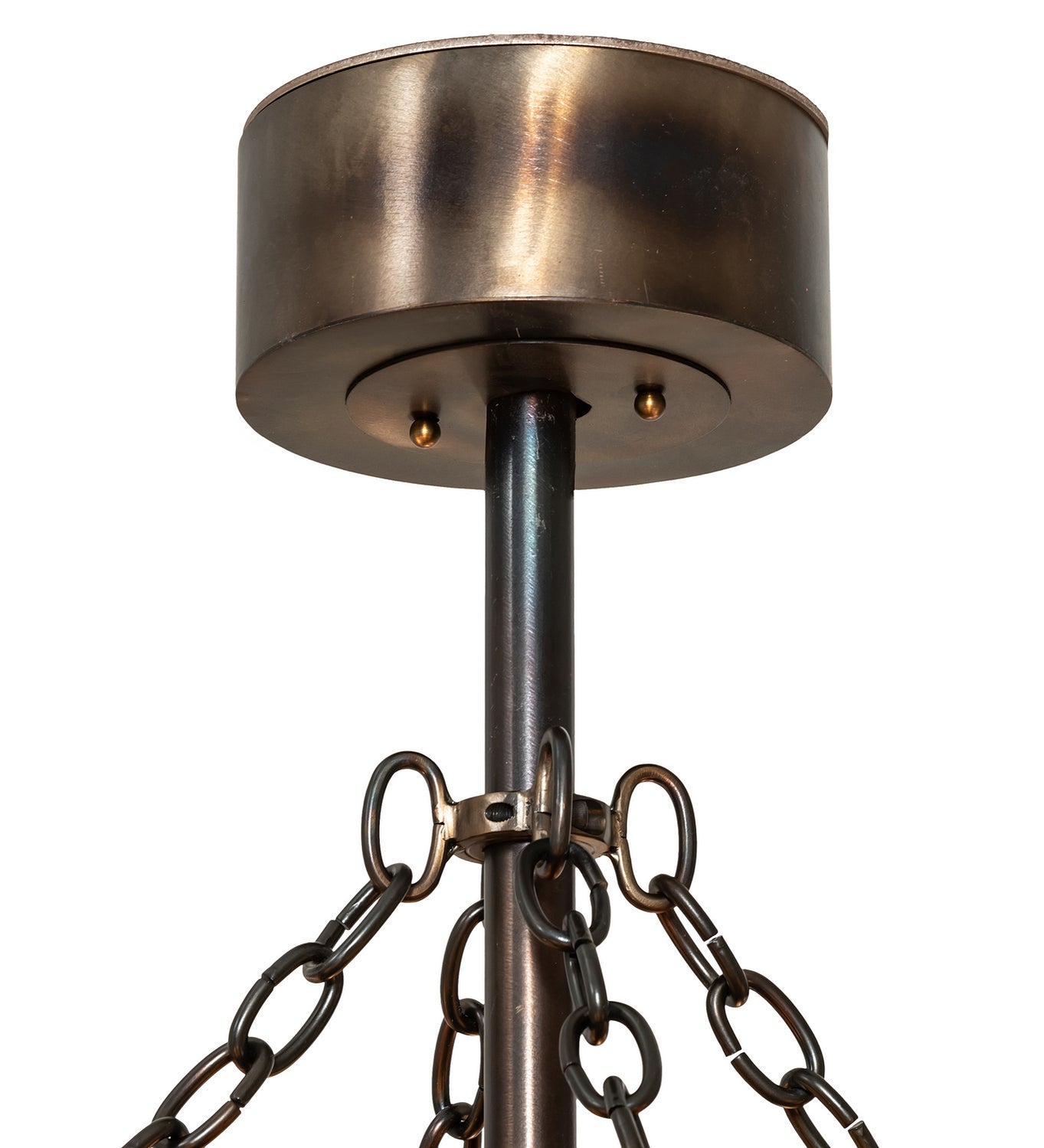 Meyda Tiffany - 248311 - Eight Light Chandel-Air - Personalized - Light Burnished Antique Copper